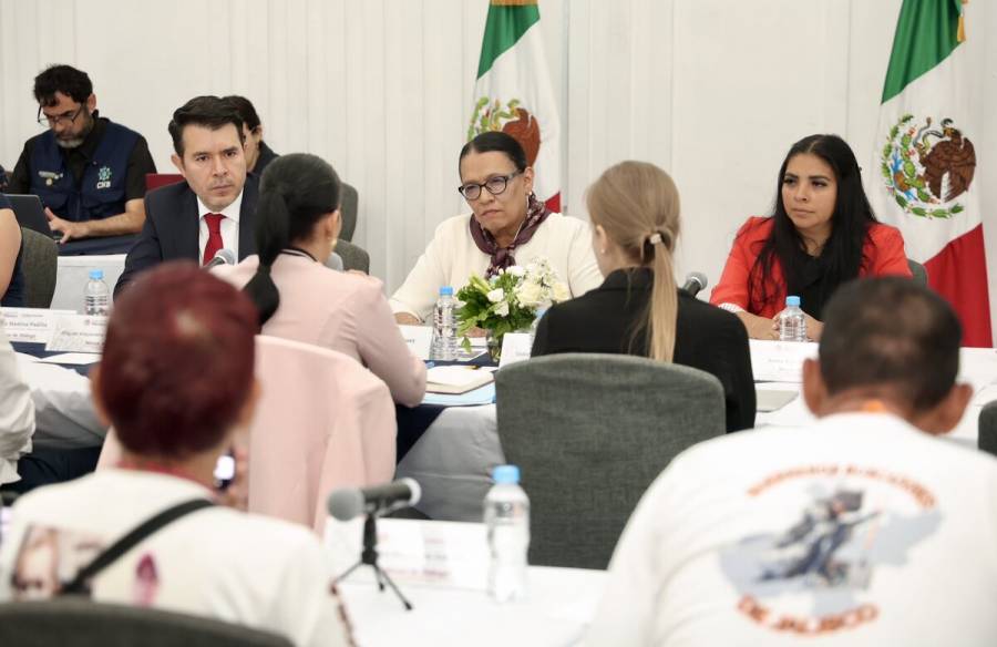 Rosa Icela lanza ultimátum a funcionarios por desapariciones: “O cambian o se van”