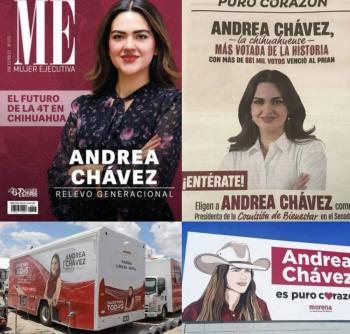 Sheinbaum pedirá a Morena frenar casos de campañas adelantadas, como la de senadora Andrea Chávez