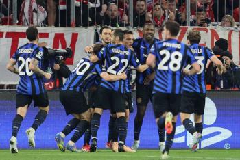 Inter silencia M&uacute;nich con victoria 2-1 contra el Bayern