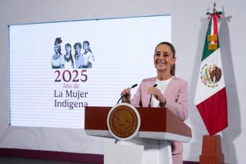 Regresa Sheinbaum a la ma&ntilde;anera