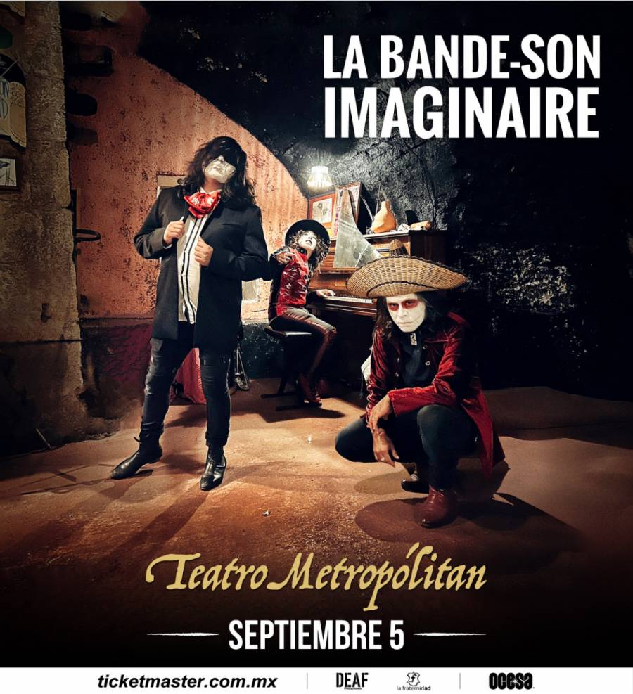 El grupo que está redefiniendo la escena del darkwave, La Bande-Son Imaginaire regresa a la CDMX
