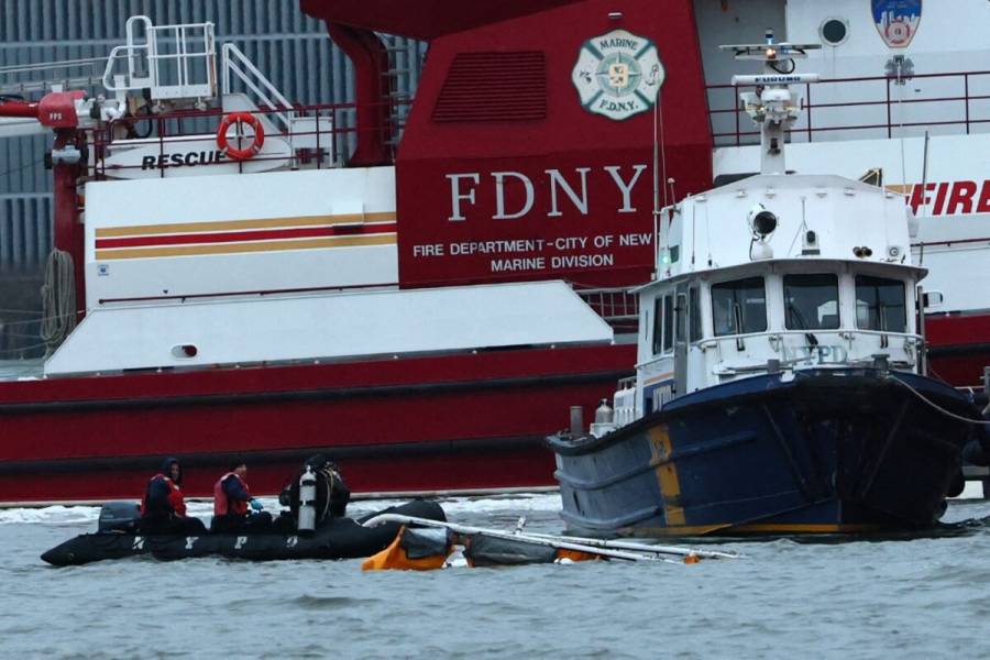 Trump lamenta accidente de helicóptero en el río Hudson que dejó seis muertos, incluidos cinco españoles
