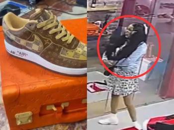 Roban tenis de arte valuados en 1.2 millones de pesos en tienda Gallery de Polanco