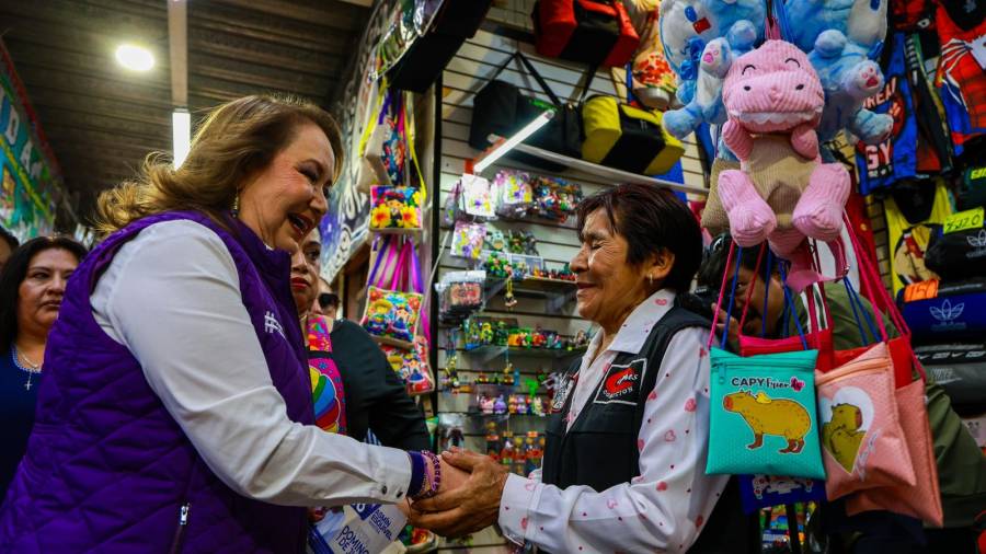 Yasmín Esquivel destaca necesidad de una justicia inclusiva en visita a San Vicente Chicoloapan