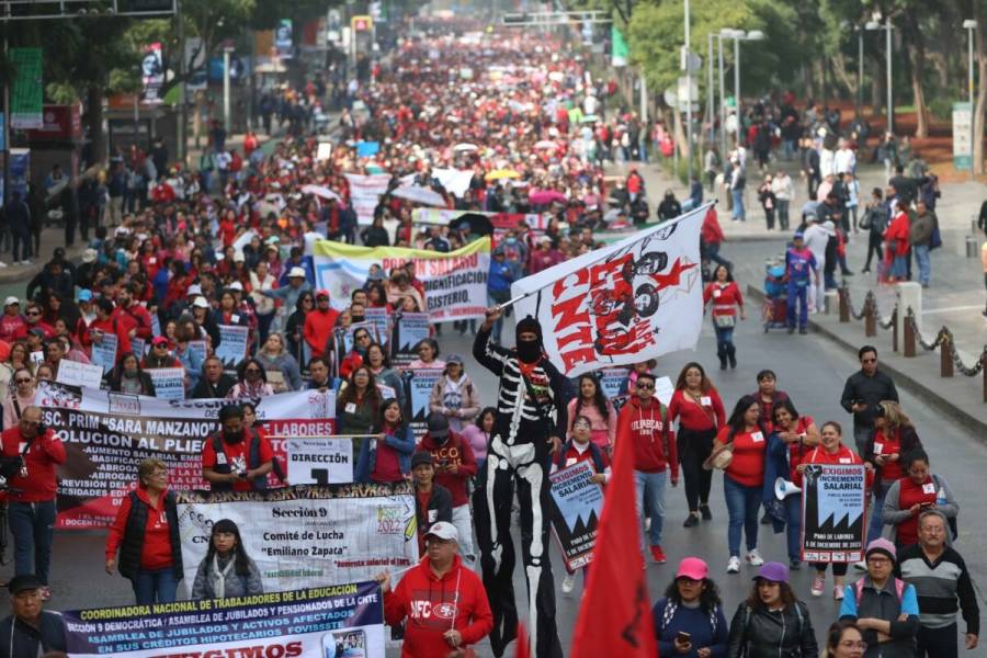 Cuáles son las demandas de la CNTE ante el paro nacional y plantón el 15 de mayo