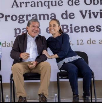 Sheinbaum arranca obras estratégicas en Zacatecas; reconoce liderazgo del gobernador David Monreal