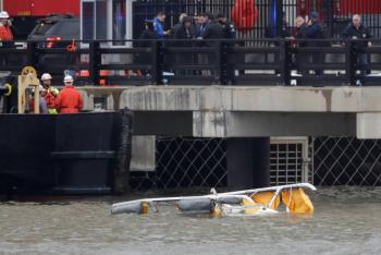 Helicóptero que cayó en el Hudson no contaba con sistema de grabación de vuelo