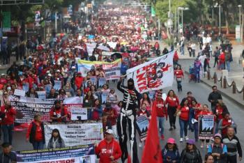 Cu&aacute;les son las demandas de la CNTE ante el paro nacional y plant&oacute;n el 15 de mayo