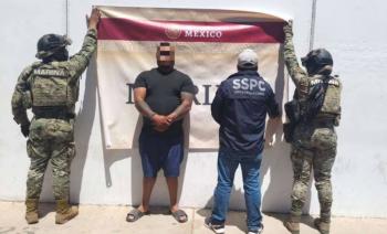 Capturan en Sonora a “El 4-40”, presunto operador del CJNG vinculado al narcotráfico internacional