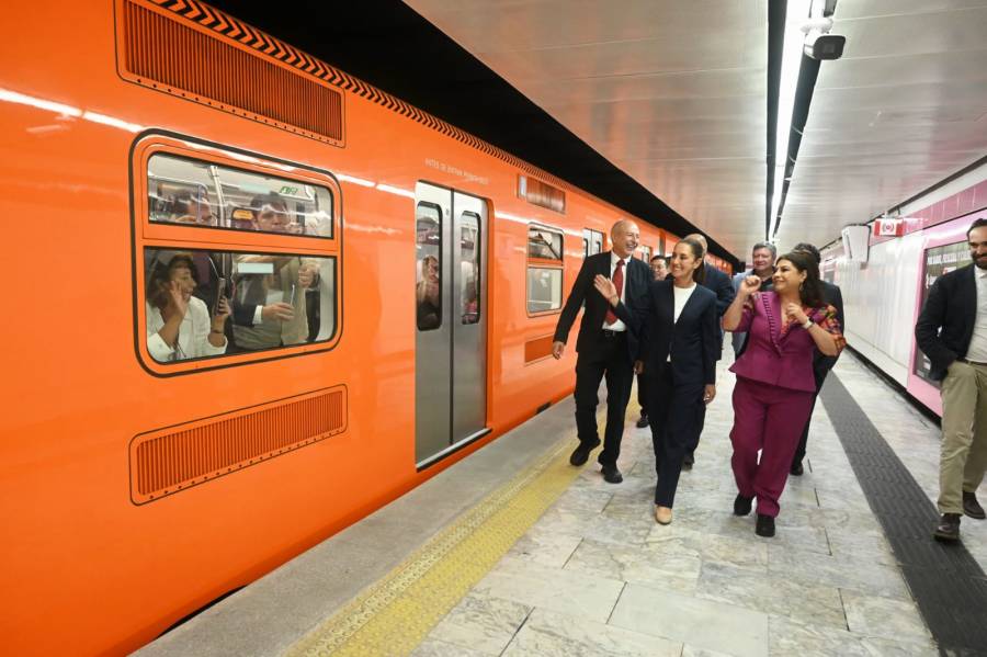 Destaca Claudia Sheinbaum reapertura de la Línea 1 del Metro como parte de una obra iniciada durante su gestión