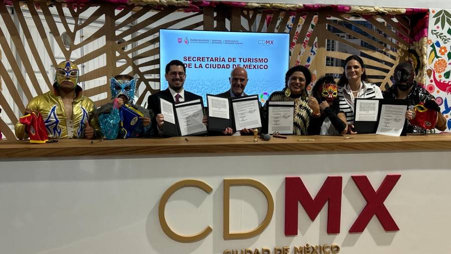 CDMX firma cuatro convenios para impulsar la promoción turística nacional e internacional