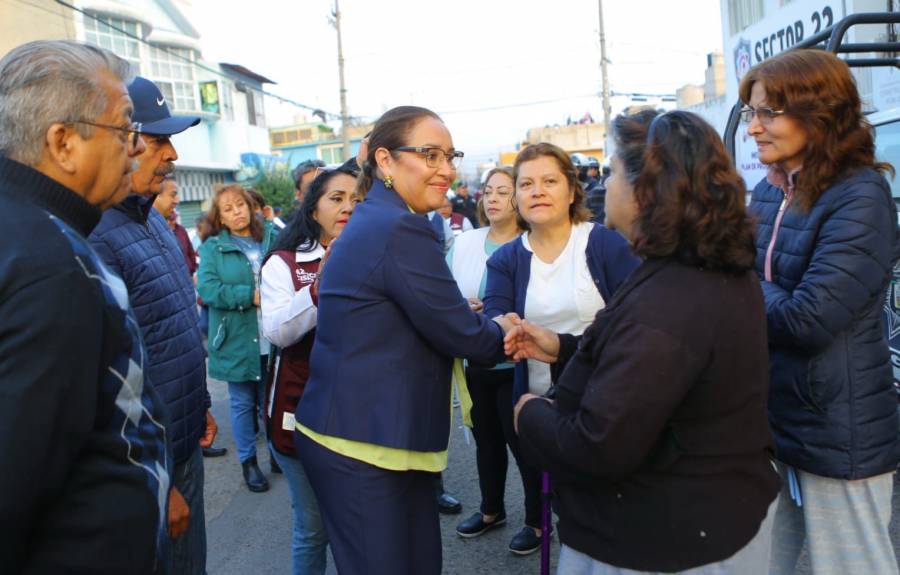 Policía de Ecatepec debe mantener conductas ejemplares: Azucena Cisneros 