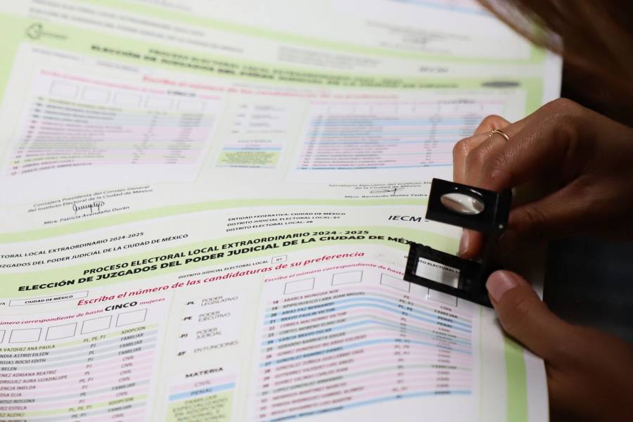 Comienza distribución de boletas para elección judicial