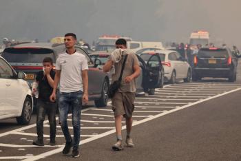 Alerta máxima por incendios devastadores en la región de Jerusalén