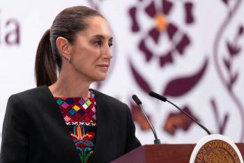 Sheinbaum afirma que AMLO está en México que “el pueblo lo quiere” y eso molesta a la oposición