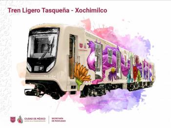 CDMX moderniza el Tren Ligero: Clara Brugada presenta “El Ajolote” rumbo al Mundial 2026