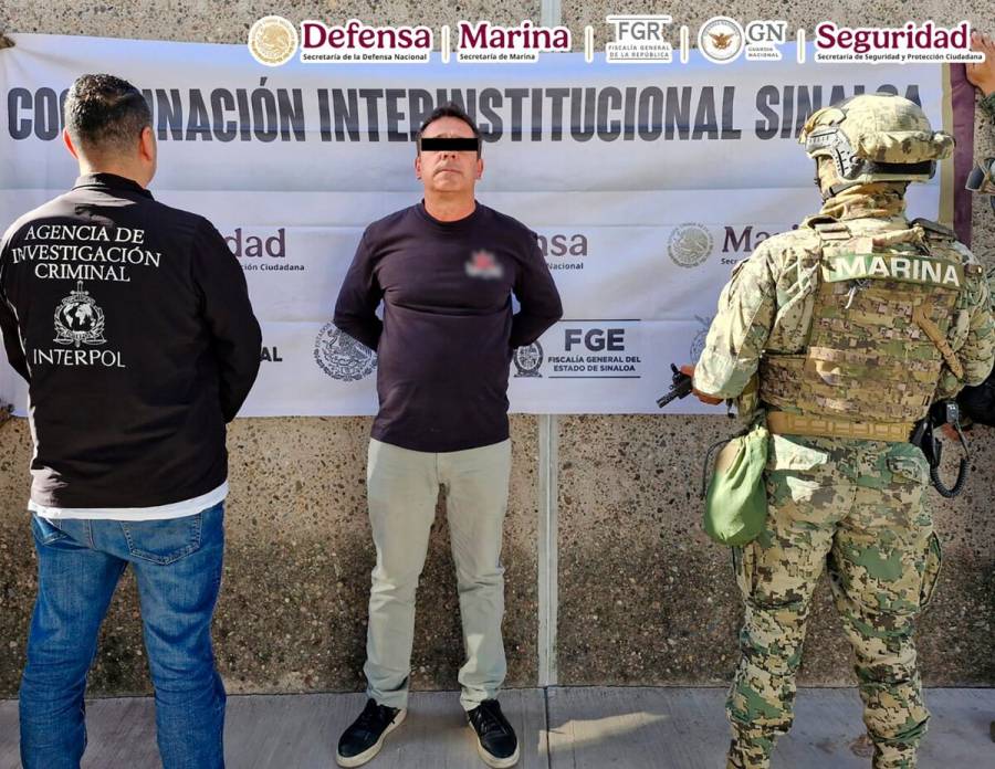 Capturan en Culiacán a presunto operador del Cártel de Sinaloa buscado por EEUU