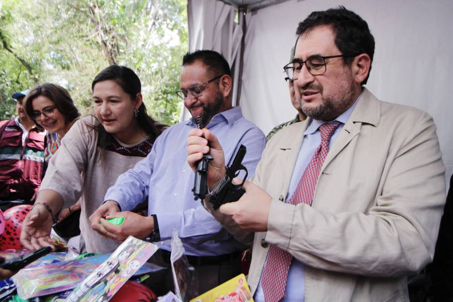 Llama César Cravioto a construir una Ciudad Libre de Violencia con el programa “Sí al Desarme, Sí a la Paz”