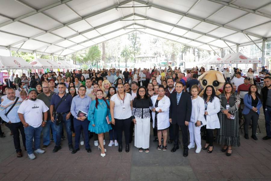 Aleida Alavez inaugura Feria de Servicios del ISSSTE en Iztapalapa para fortalecer la salud de trabajadores  