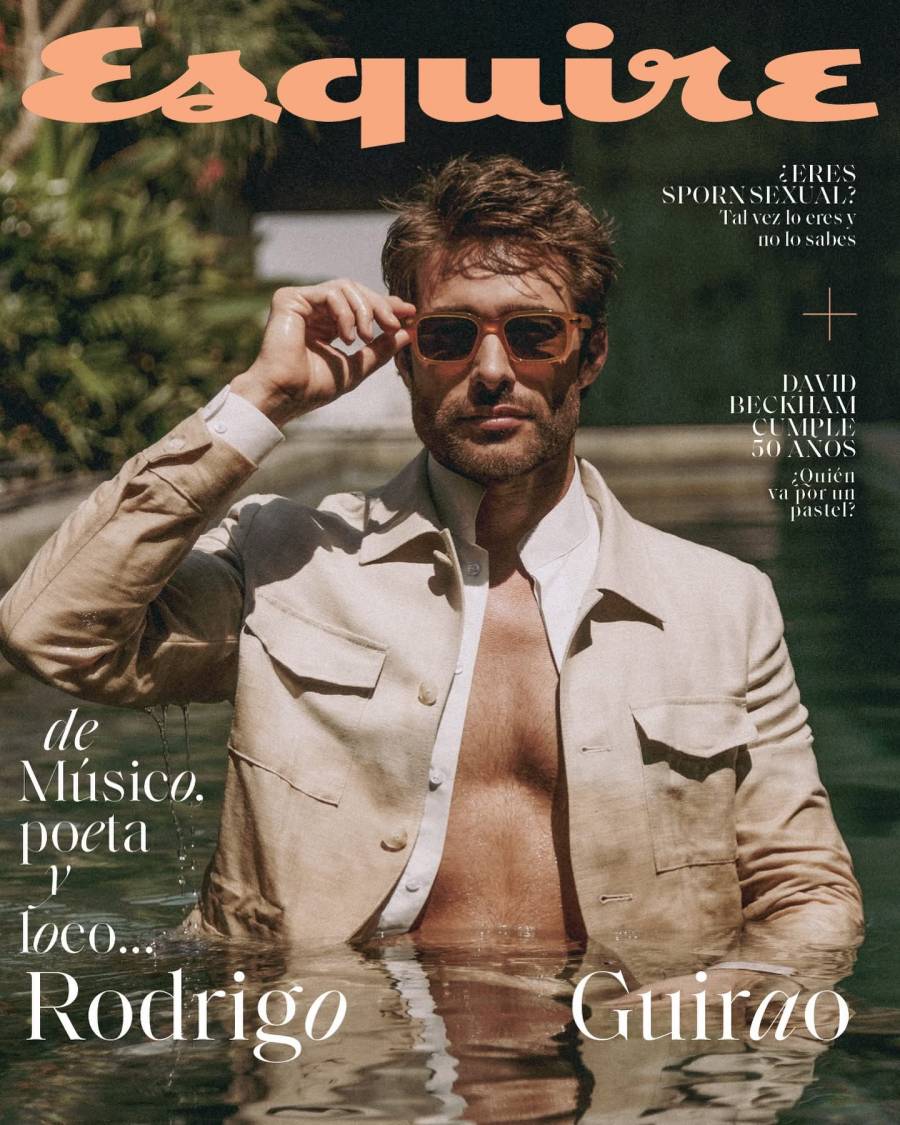 Rodrigo Guirao engalana la portada de la revista Esquire 
