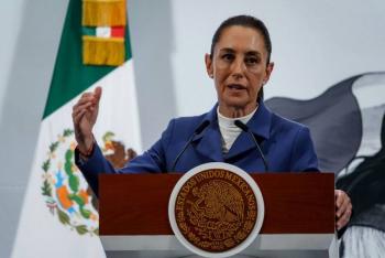 Sheinbaum califica como “histórico” el giro de Trump para frenar el tráfico de armas hacia México