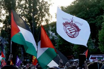 Unos 30 detenidos en protesta propalestina en universidad de EEUU