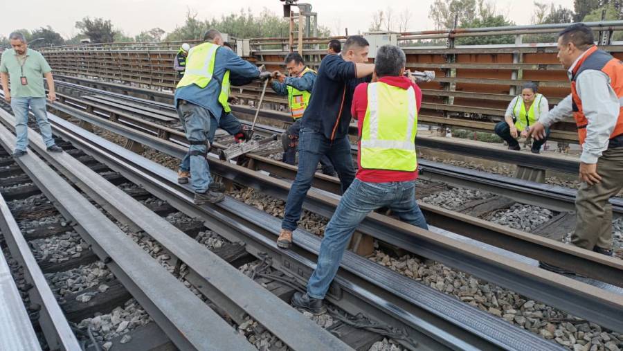 Suspensión del servicio en la Línea B del Metro CDMX por deformación en las vías