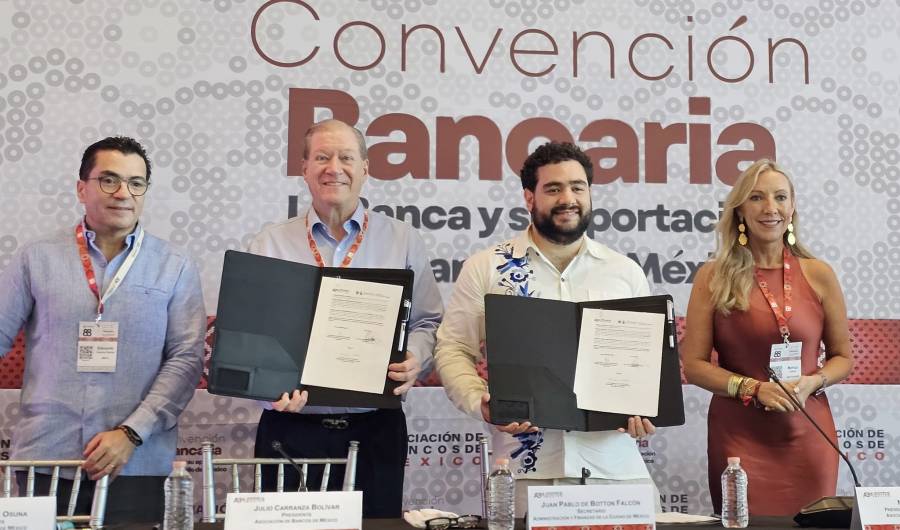CDMX y Asociación de Bancos de México firman convenio para impulsar finanzas sostenibles