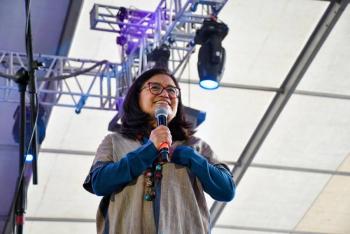 Aleida Alavez celebra a más de 8 mil madres en Iztapalapa con magno concierto de Fernando de la Mora