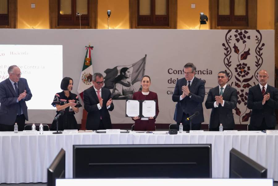 Renuevan Gobierno y empresarios el PACIC para mantener estables precios de la canasta básica