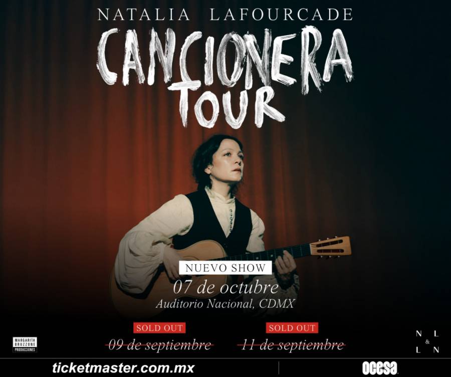 ¡Tercer Auditorio Nacional para Natalia Lafourcade, con Cancionera Tour!