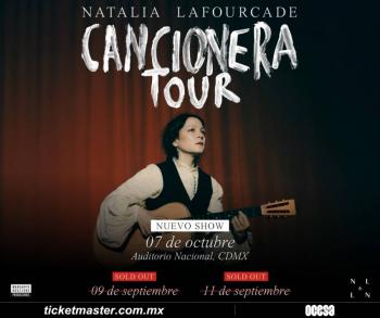 ¡Tercer Auditorio Nacional para Natalia Lafourcade, con Cancionera Tour!