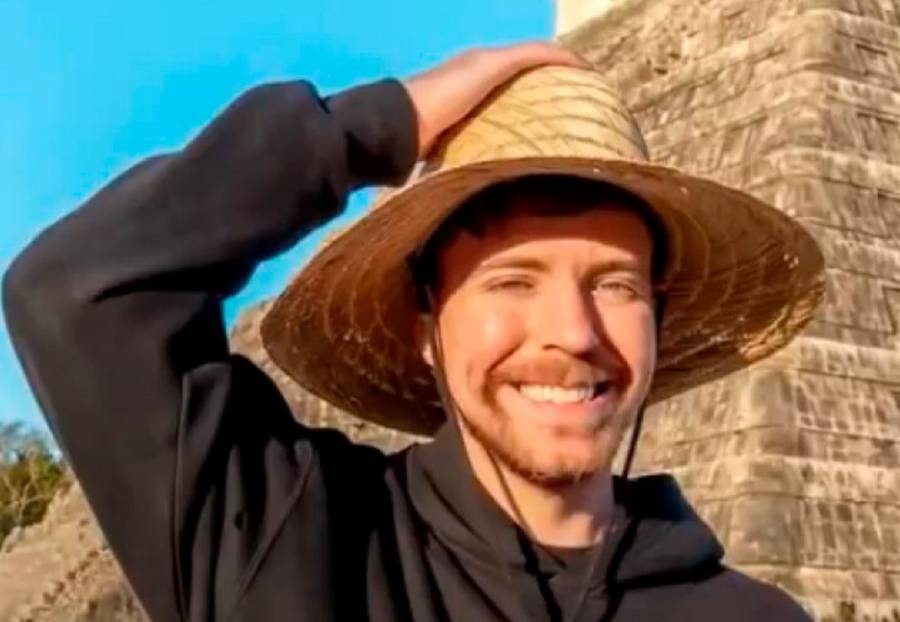 Mr. Beast sí tuvo permiso para grabar en zonas arqueológicas: Sheinbaum
