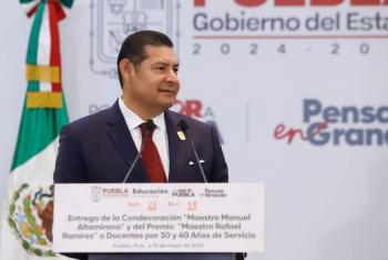 En Puebla le cerramos la puerta a la corrupción: Armenta