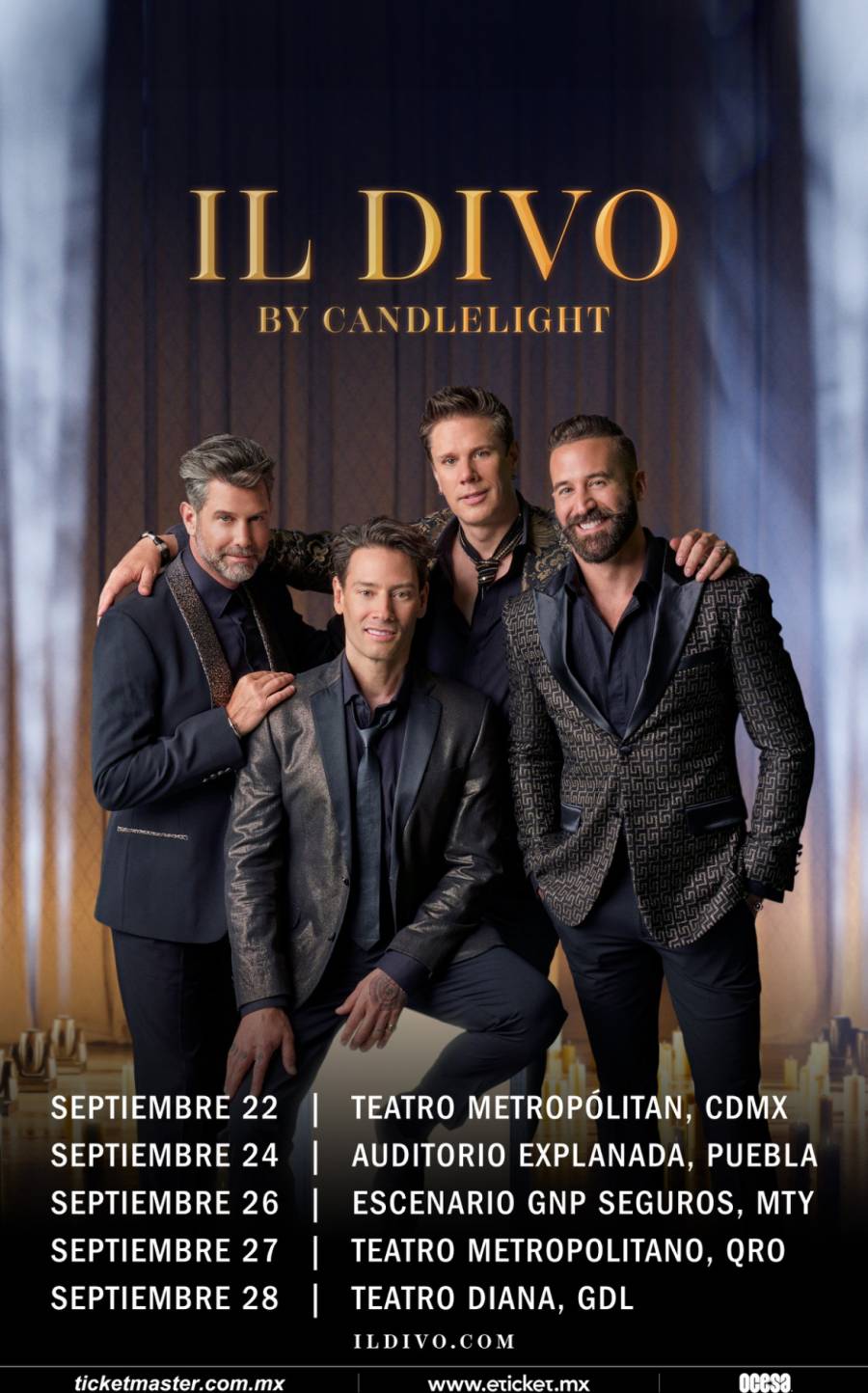  IL DIVO REGRESA A MÉXICO CON SU NUEVA GIRA