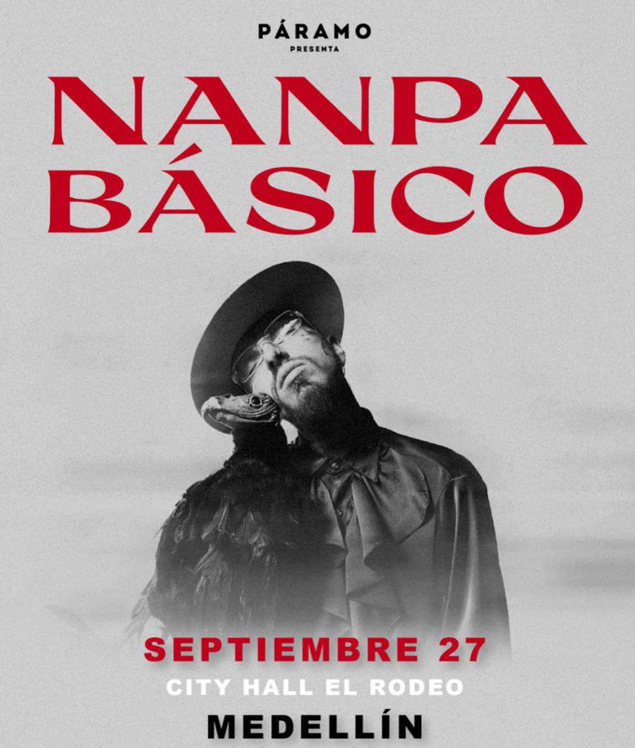 Nanpa Básico anuncia show en  Medellín el próximo 27 de septiembre