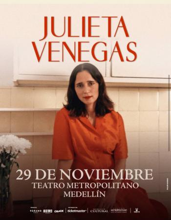 Julieta Venegas regresa a Colombia con dos conciertos íntimos en Bogotá y Medellín