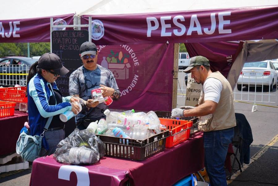 Un éxito la Mega Jornada de Reciclaje de la SEDEMA en la UNAM