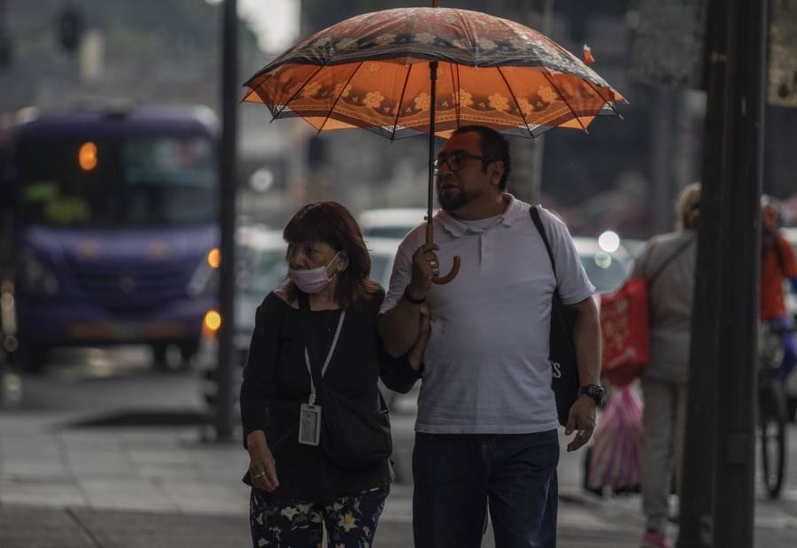 Activan Alerta Amarilla por lluvias fuertes en ocho alcaldías de la CDMX
