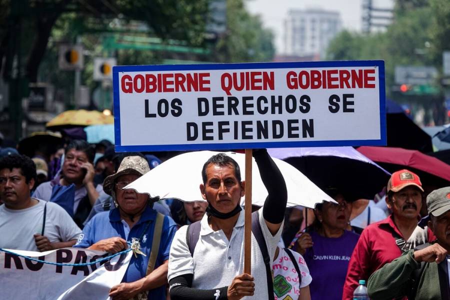 Sheinbaum afirma que no habrá represión a maestros; Gabinete de Seguridad fue también vía Zoom