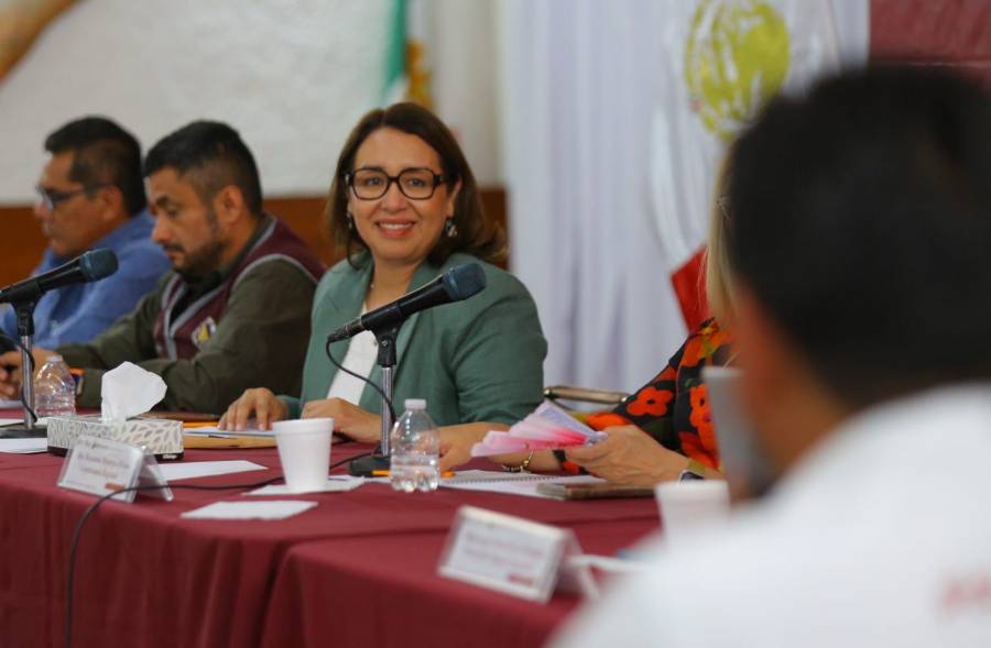 Azucena Cisneros pide nuevas presas de gavión en Sierra de Guadalupe para prevenir inundaciones en Ecatepec