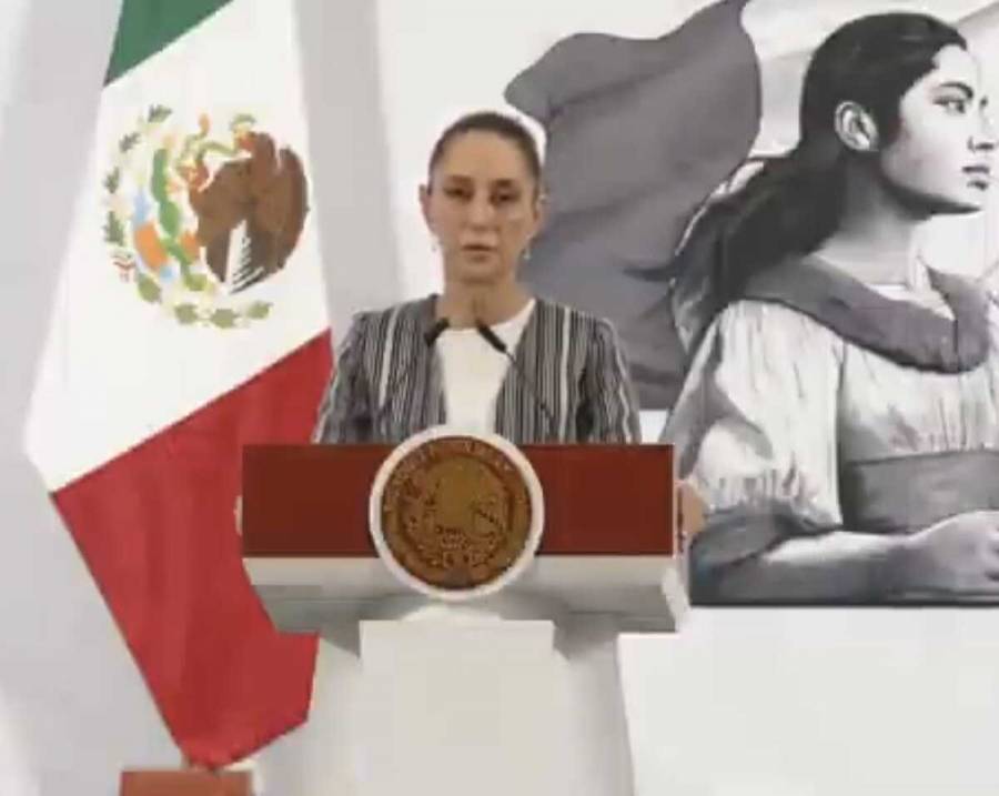 Conferencia matutina se realiza a distancia por bloqueo de la CNTE