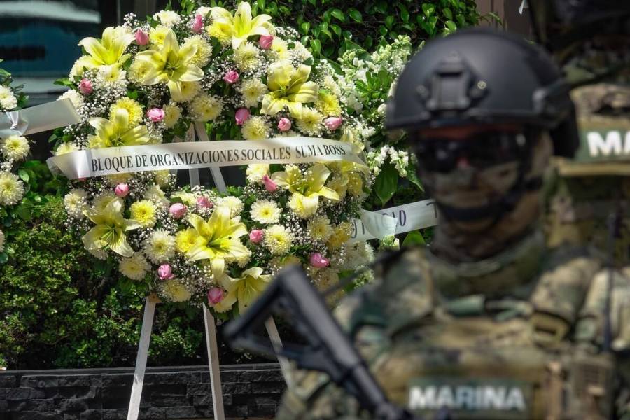 Despiden a José Muñoz bajo estricta vigilancia policial tras su asesinato