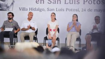 Claudia Sheinbaum anuncia ambiciosos proyectos de infraestructura en San Luis Potosí