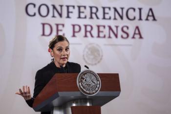 Beatriz Guti&eacute;rrez Muller reaparece en la BUAP tras controversia por supuesta solicitud de nacionalidad espa&ntilde;ola