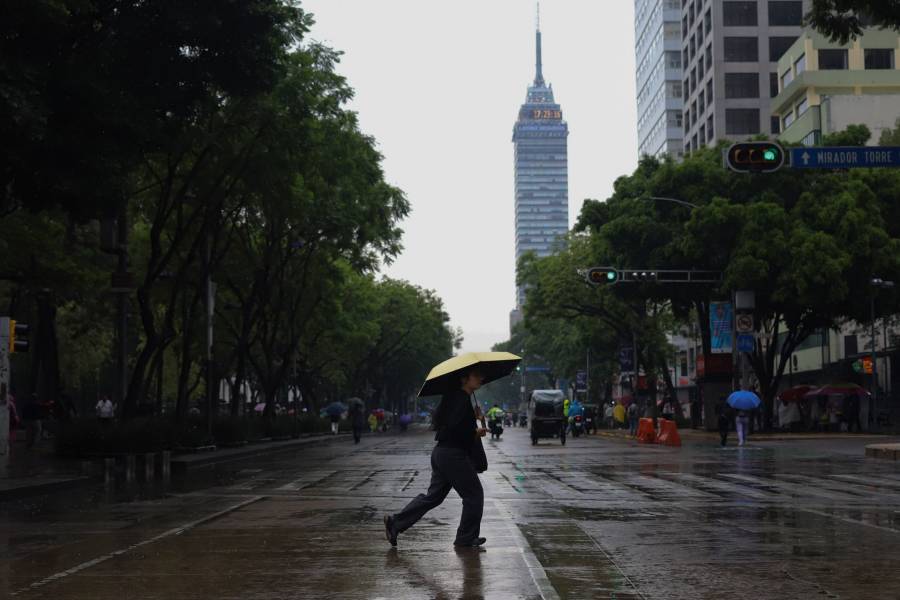Activan Alerta Amarilla por lluvias fuertes y granizo en CDMX este martes