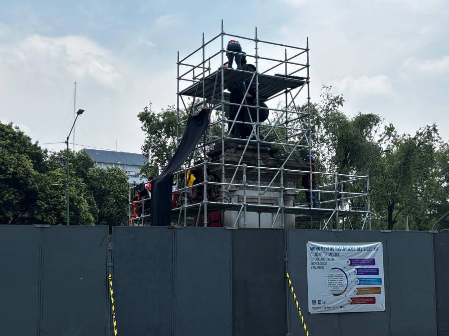Alcaldía Cuauhtémoc y UNAM unen esfuerzos para restaurar el Monumento a Cristóbal Colón