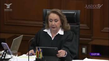 Yasmín Esquivel defiende decreto del “viernes negro”; SCJN mantiene vigencia de reformas que fortalecen a la Secretaría Anticorrupción