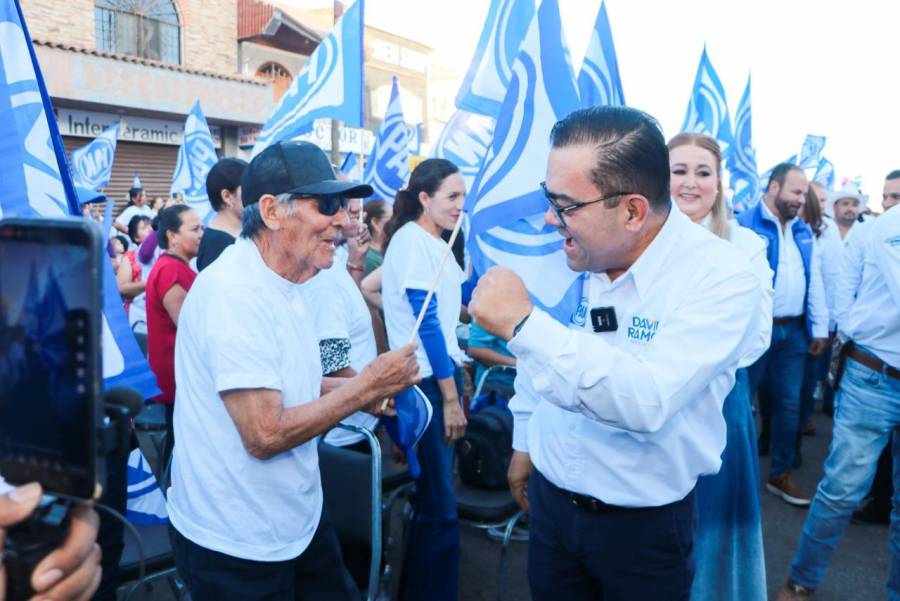 Comienzan cierres de campaña: David Ramos en Guadalupe Victoria promete continuidad y nuevos apoyos