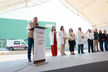 Centro de Salud IMSS-Bienestar inaugurado por Sheinbaum y David Monreal, en Jerez dará atención para más de 36 mil personas